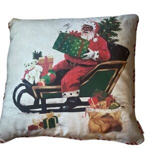 Storehouse Santa Pillow‎ NEW